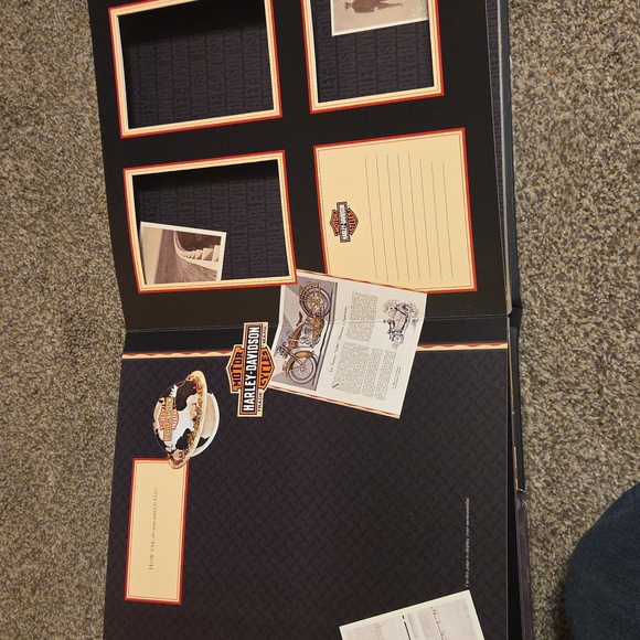 Harley Davidson Photo Scrapbook - Picture 9 of 12